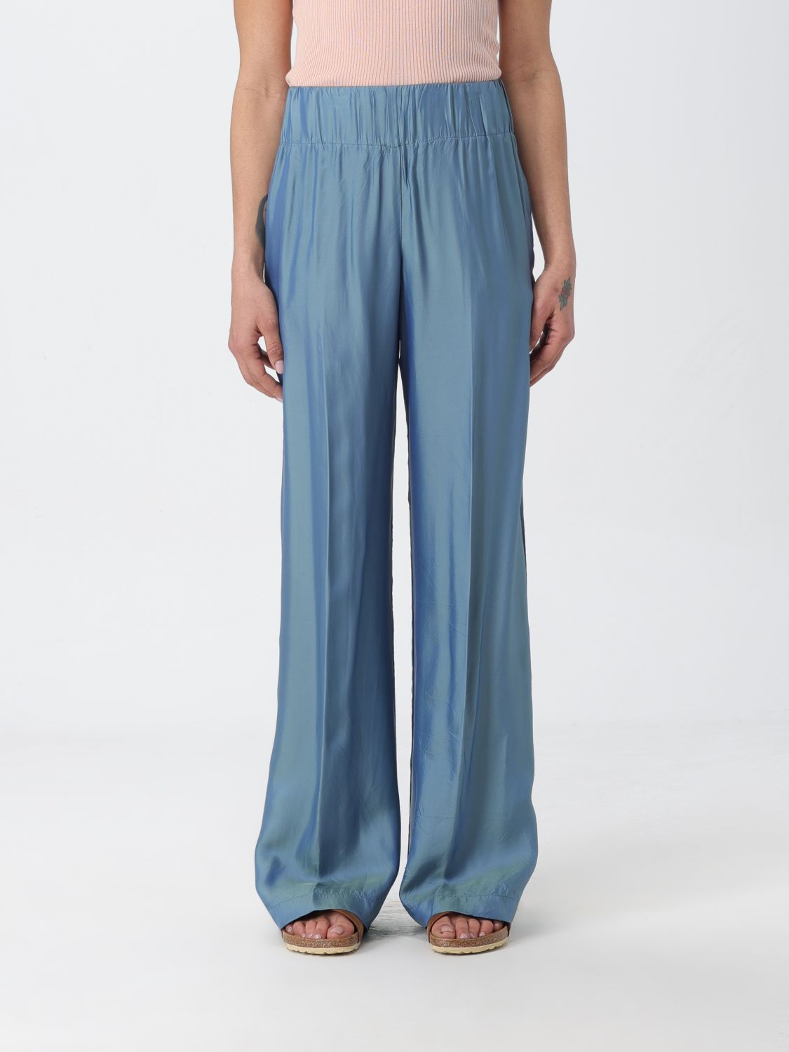 Aspesi Trousers ASPESI Woman colour Gnawed Blue