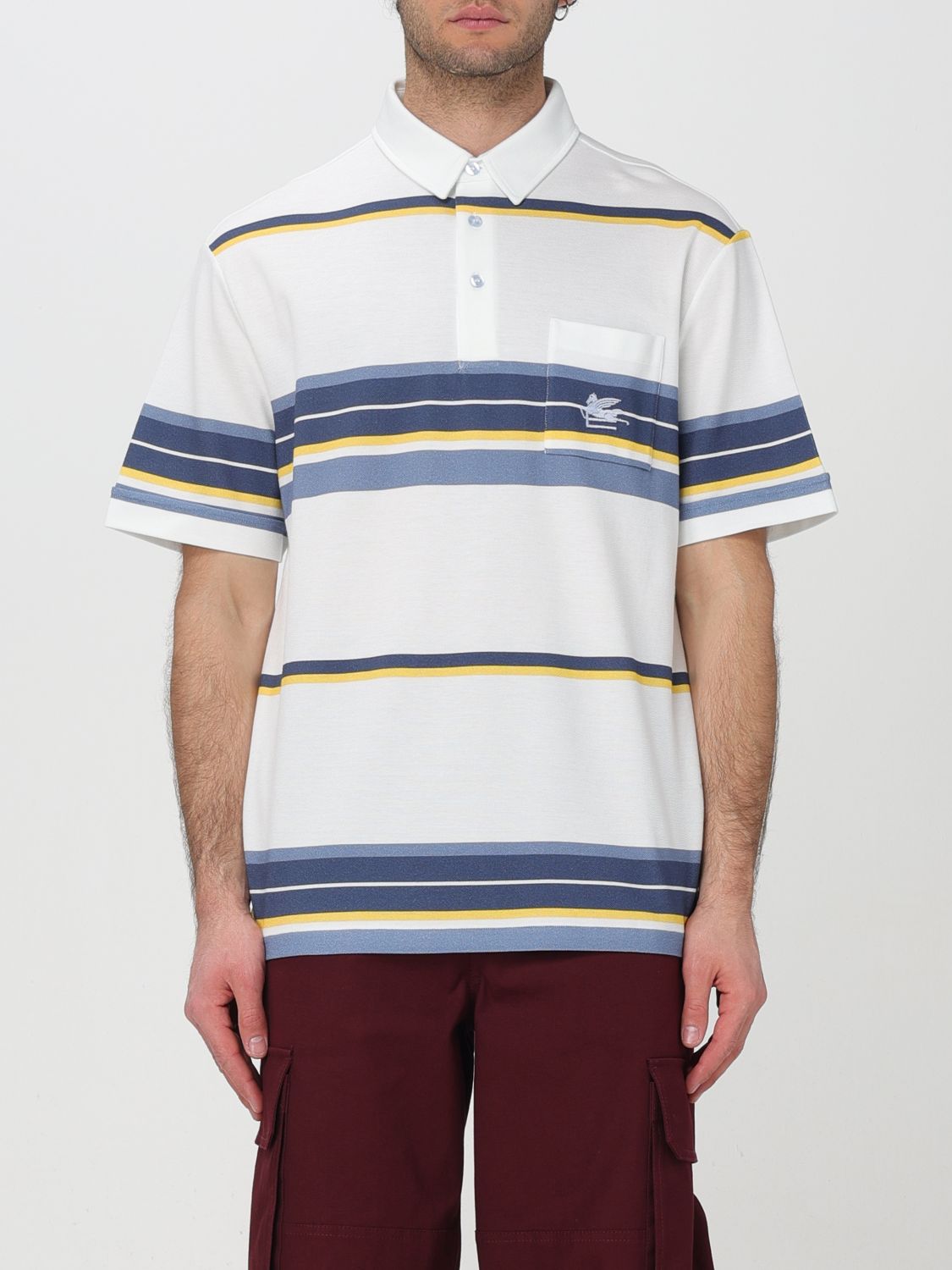 Etro Polo Shirt ETRO Men colour Ivory