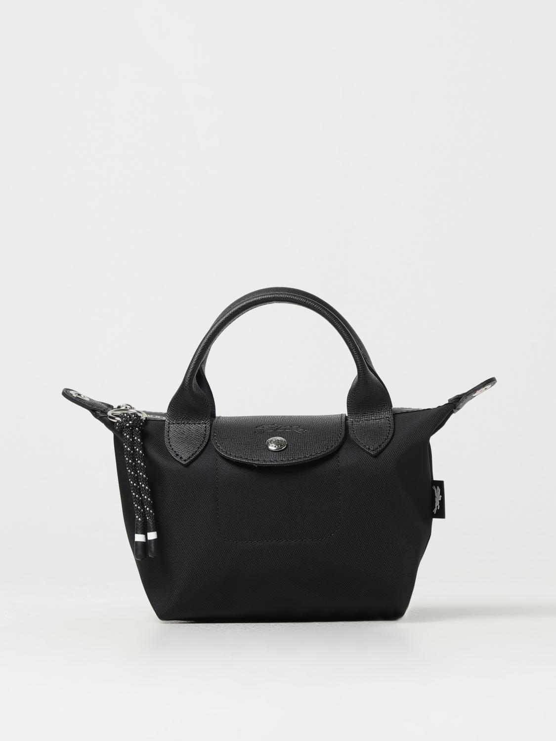  Longchamp Le Pliage Energy XS bag in recycled nylon and grained leather