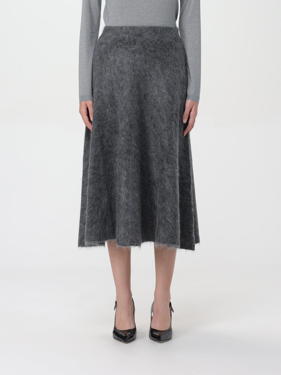 Brunello Cucinelli Skirt BRUNELLO CUCINELLI Woman color Grey