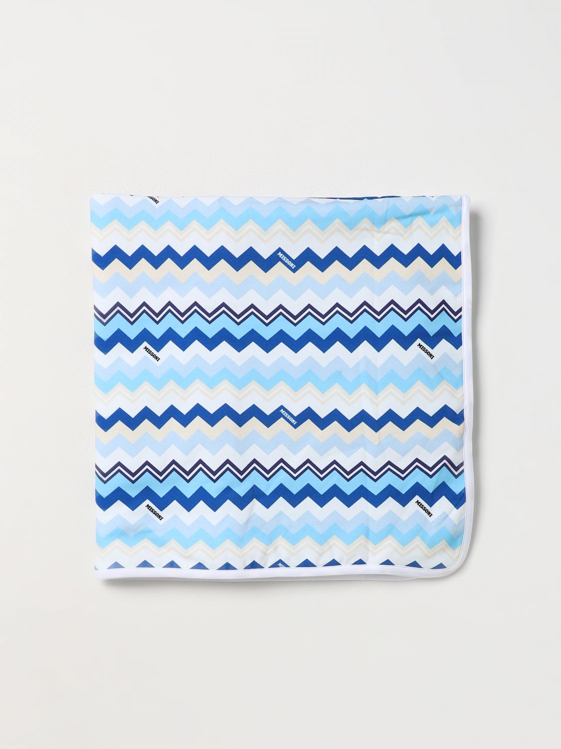 Missoni Blanket MISSONI Kids colour Blue