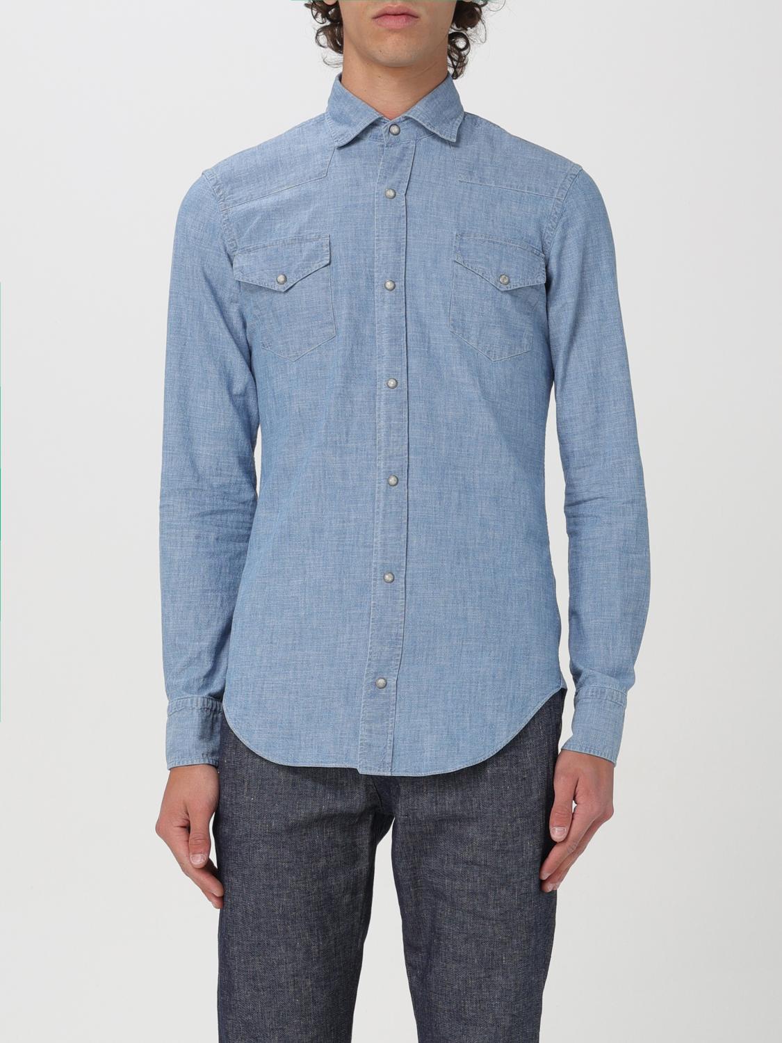 Eleventy Shirt ELEVENTY Men color Denim