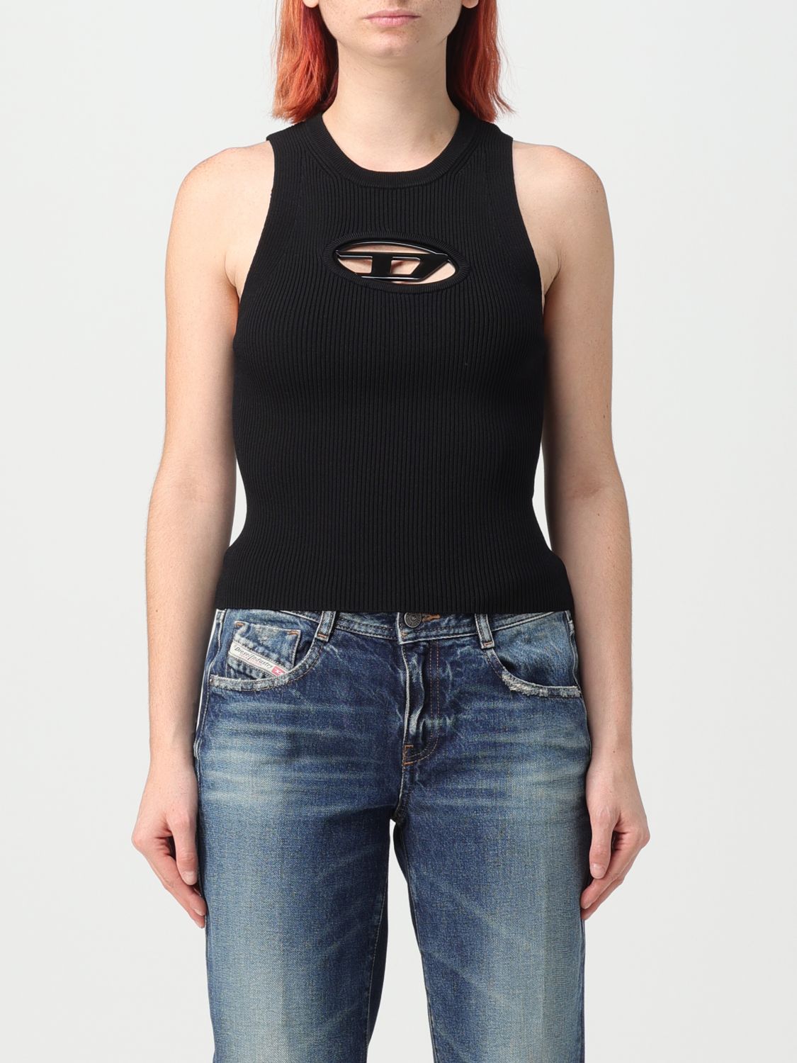 Diesel Top DIESEL Woman colour Black