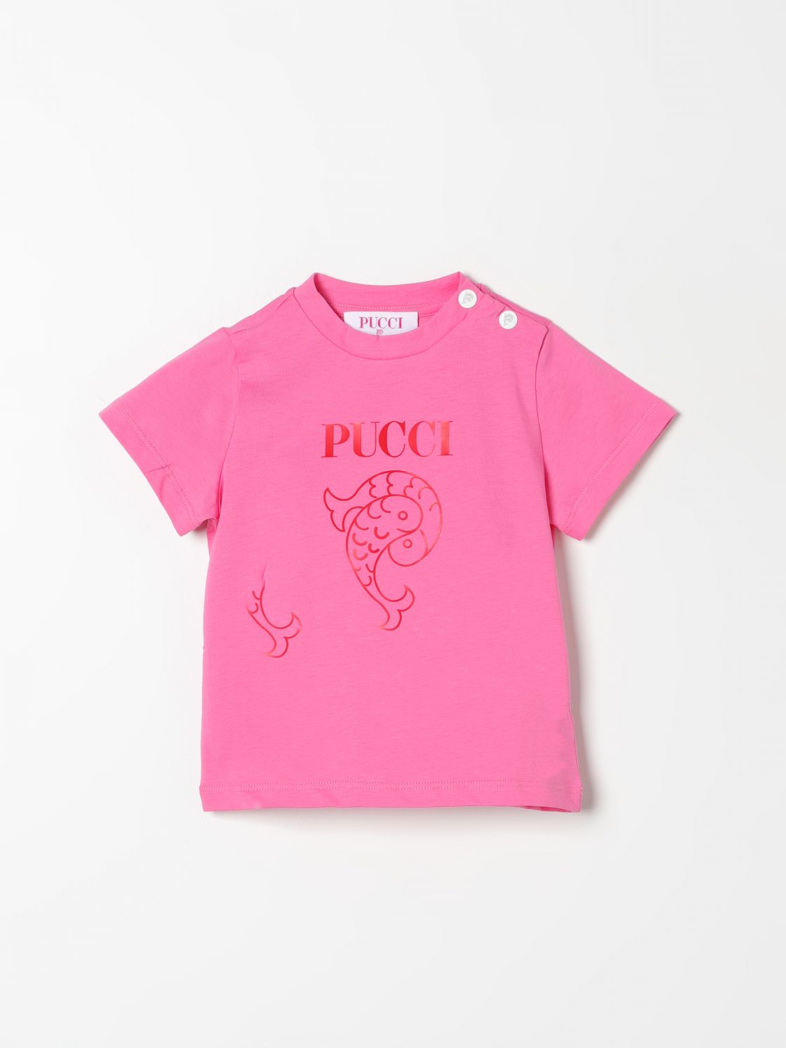 Emilio Pucci Junior T-Shirt EMILIO PUCCI JUNIOR Kids colour Fuchsia