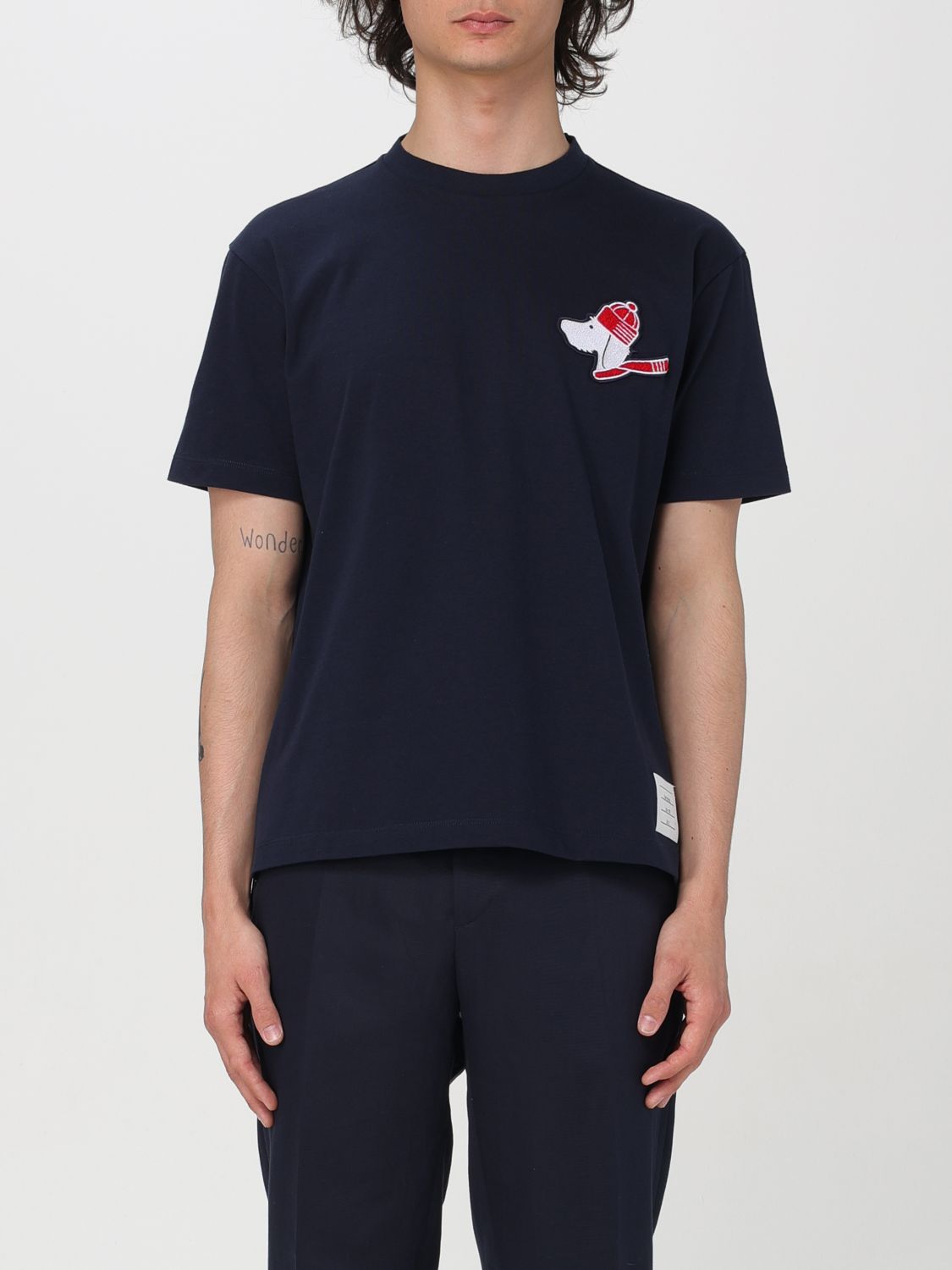 Thom Browne T-Shirt THOM BROWNE Men colour Navy