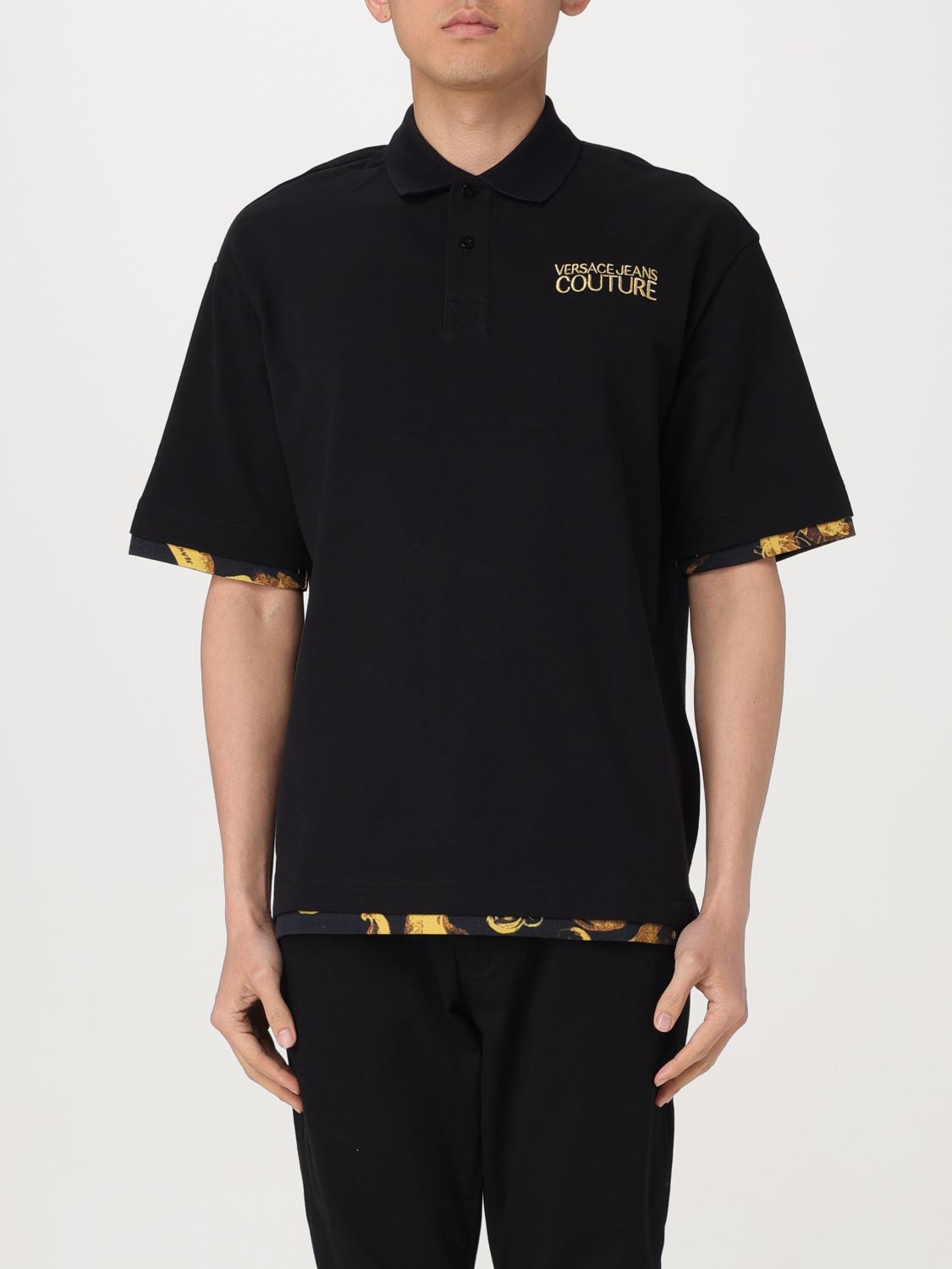 Versace Jeans Couture Polo Shirt VERSACE JEANS COUTURE Men colour Black