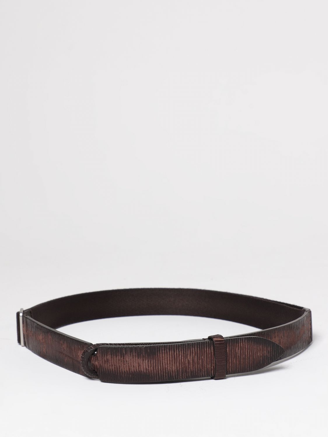 Orciani Belt ORCIANI Men colour Dark