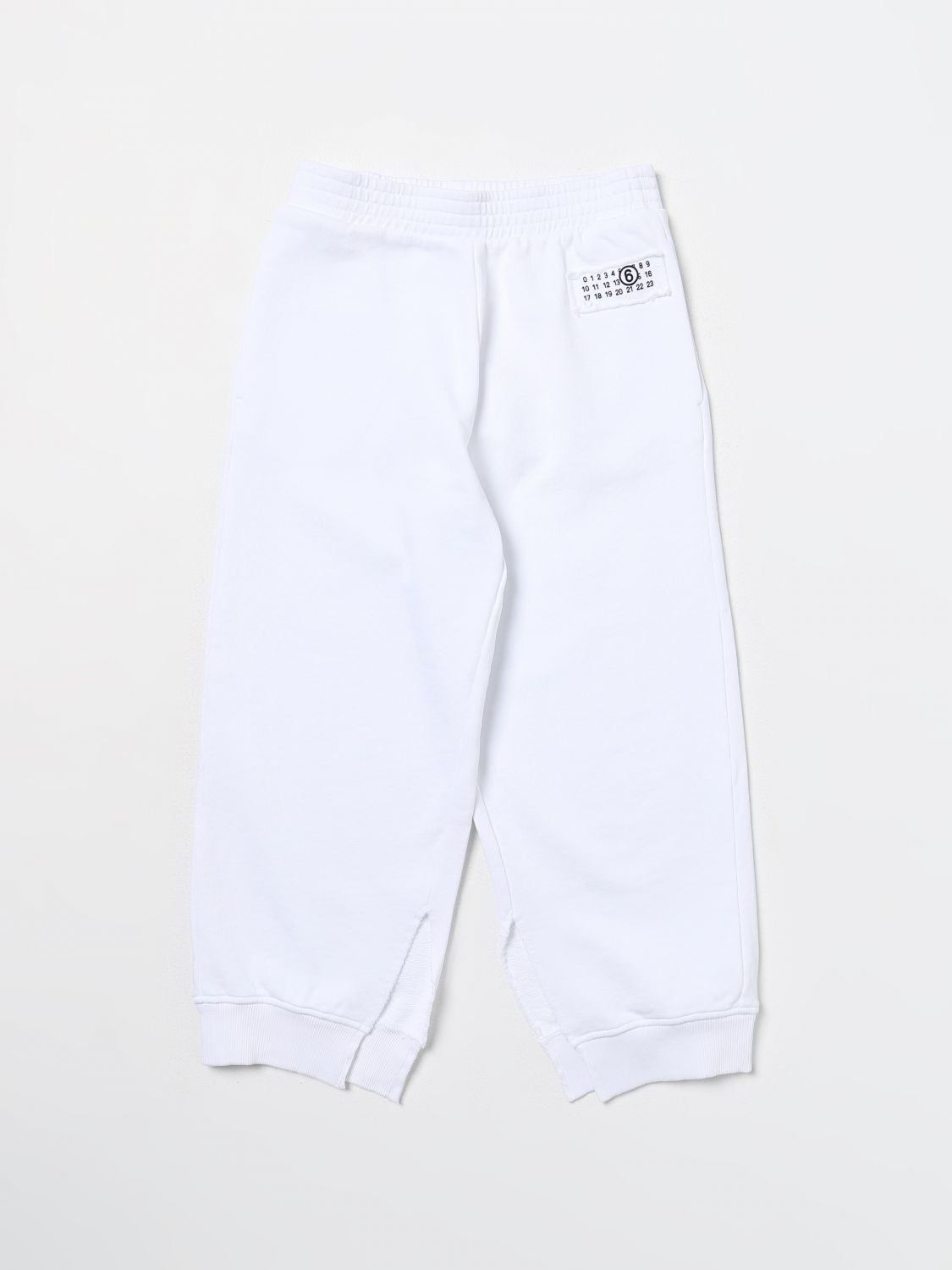 MM6 Maison Margiela Trousers MM6 MAISON MARGIELA Kids colour White