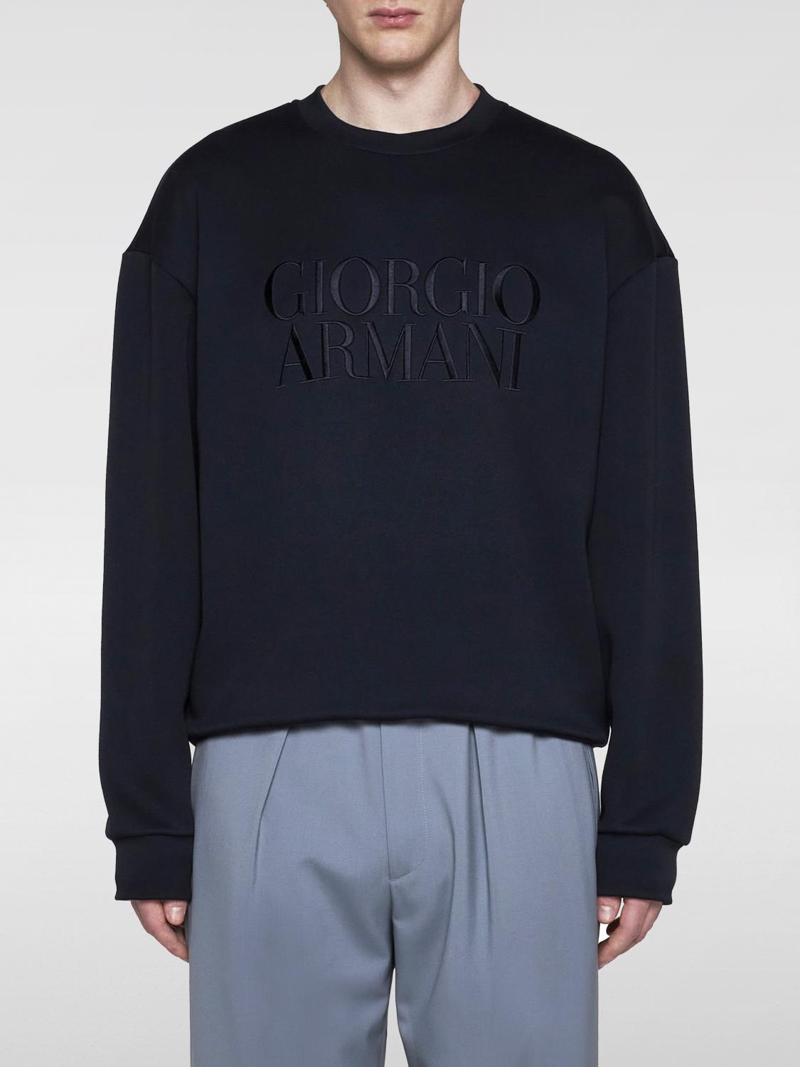 Giorgio Armani Sweatshirt GIORGIO ARMANI Men color Blue