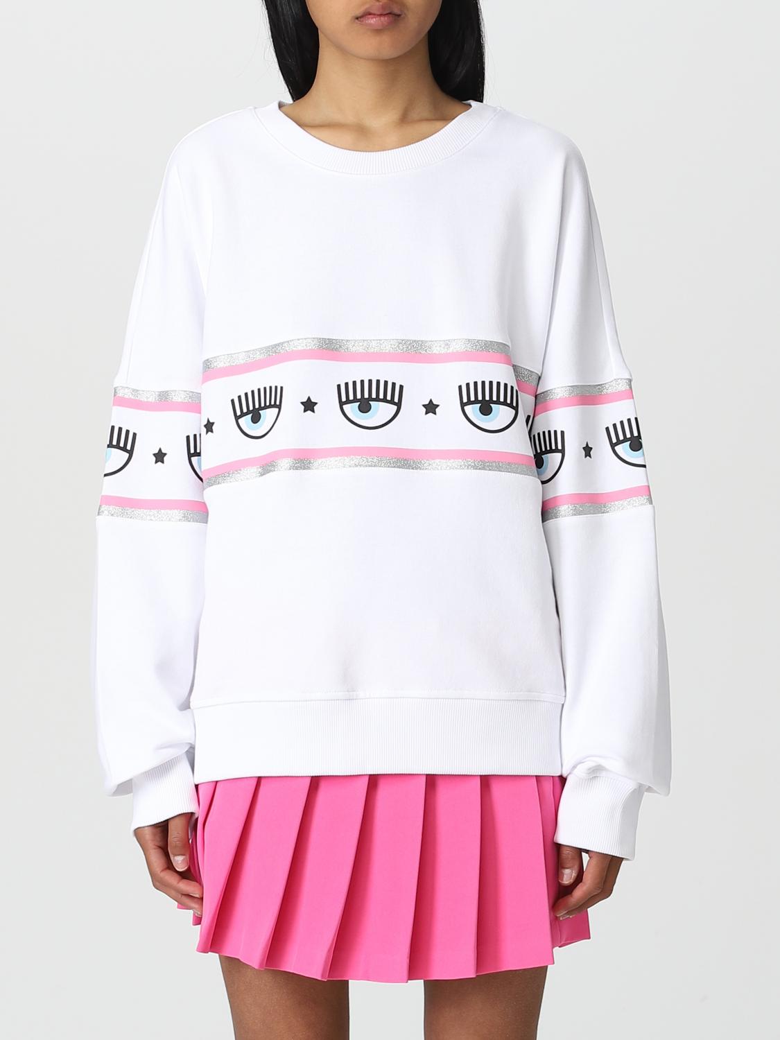 CHIARA FERRAGNI Sweatshirt CHIARA FERRAGNI Woman colour White