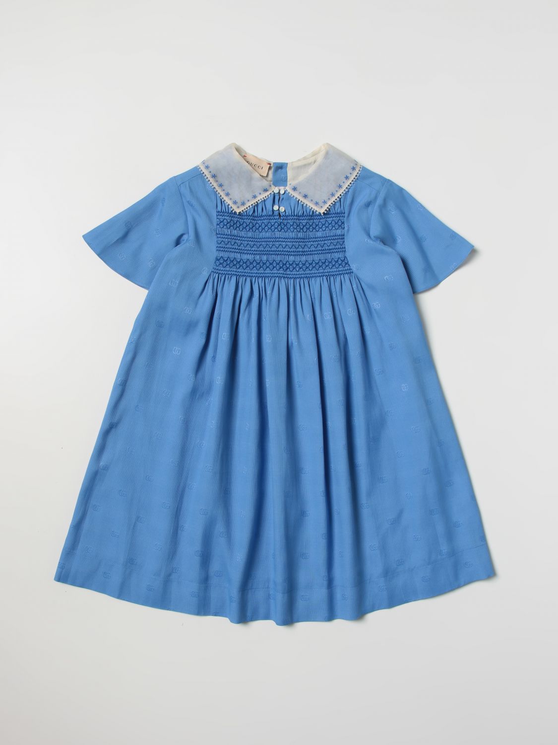 Gucci Dress GUCCI Kids colour Gnawed Blue