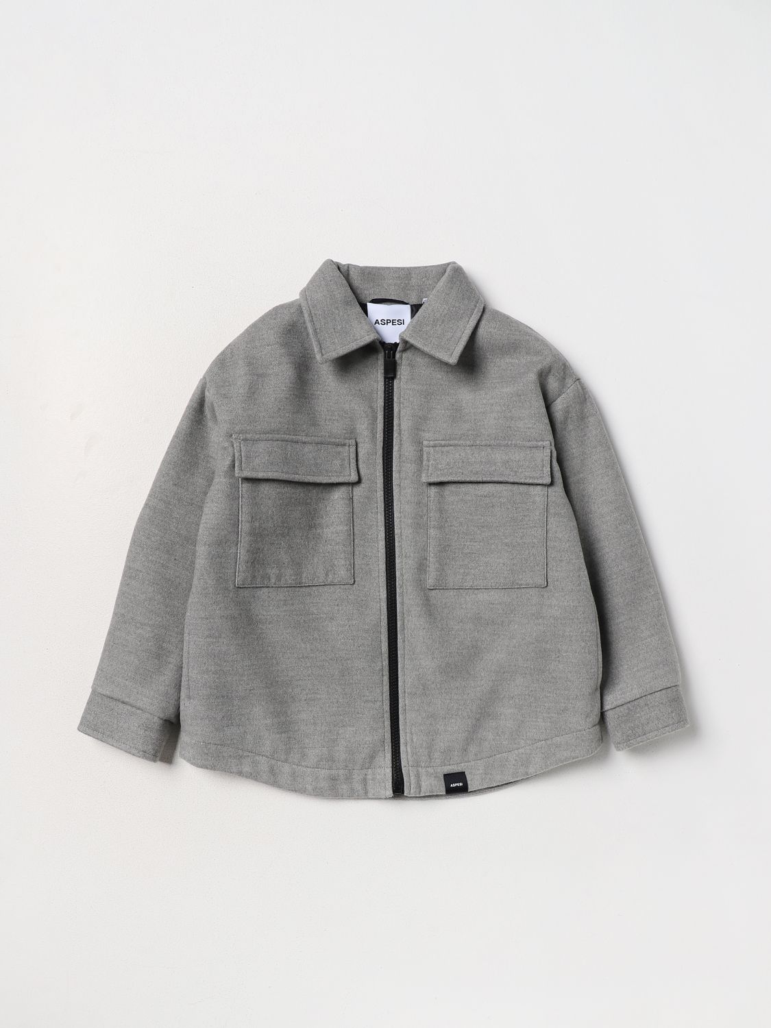 Aspesi Jacket ASPESI Kids colour Grey