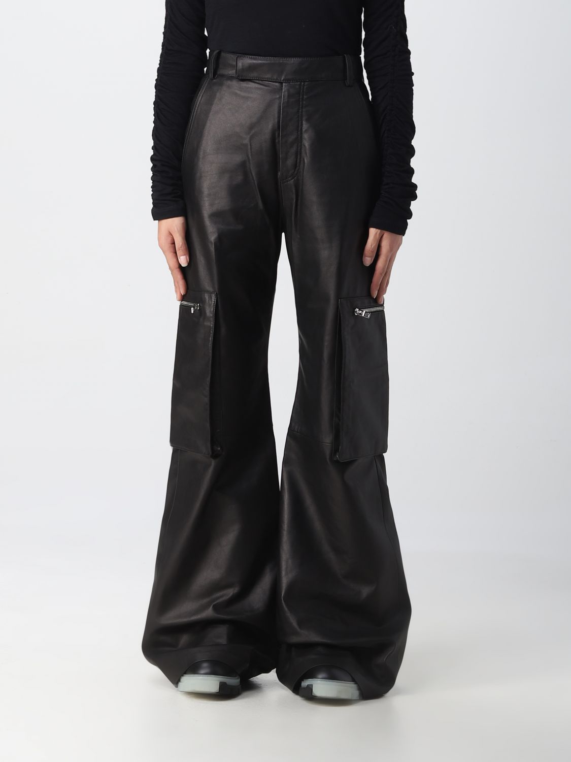 Amiri Trousers AMIRI Woman colour Black