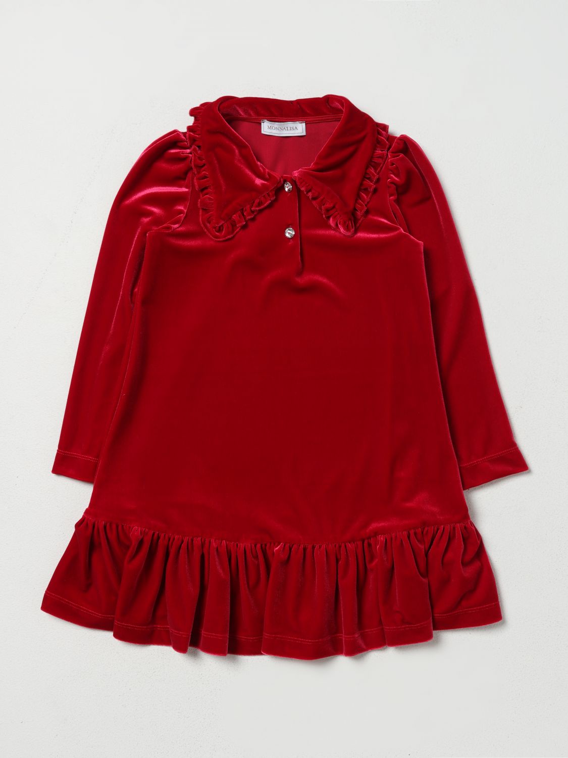 Monnalisa Dress MONNALISA Kids colour Red