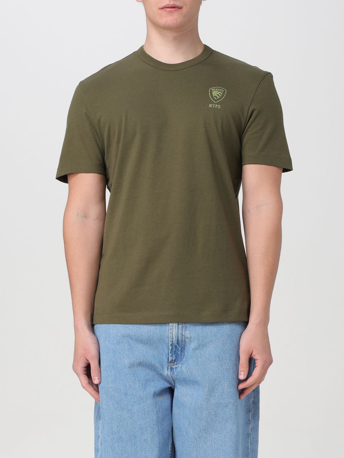 Blauer T-Shirt BLAUER Men colour Green