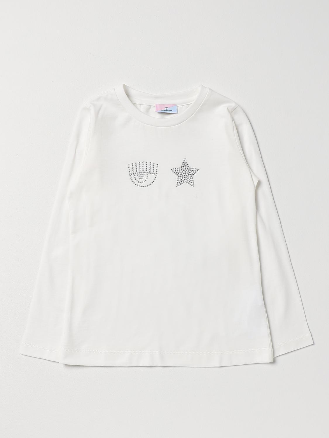 CHIARA FERRAGNI T-Shirt CHIARA FERRAGNI Kids colour Yellow Cream