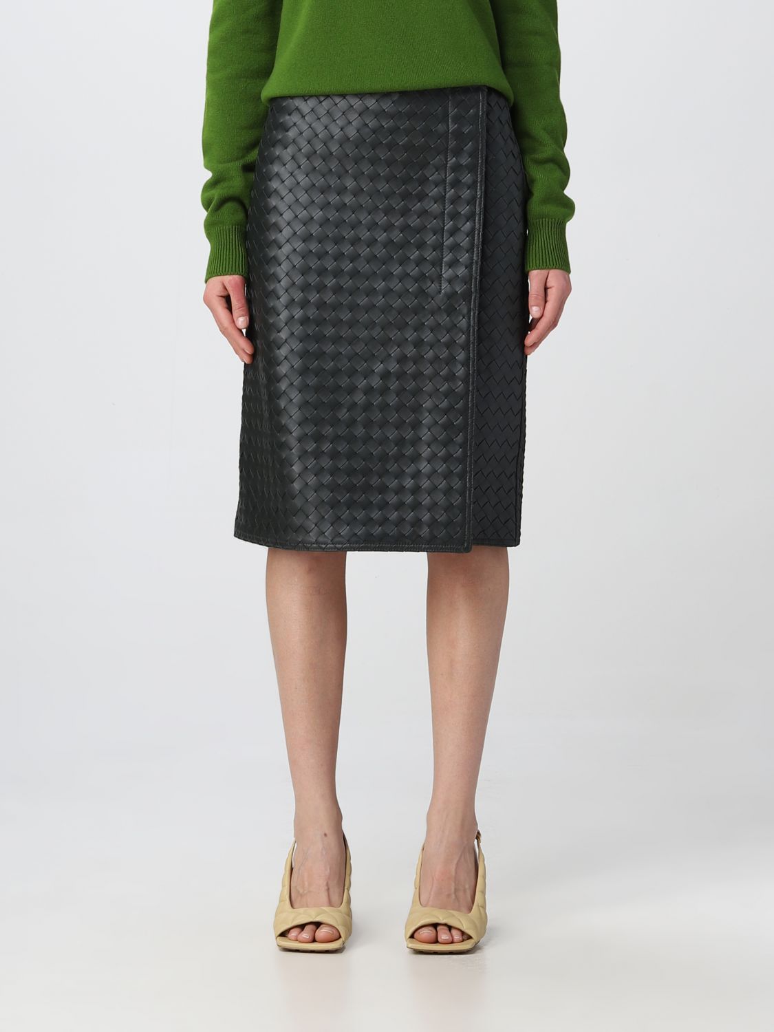 Bottega Veneta Skirt BOTTEGA VENETA Woman colour Green