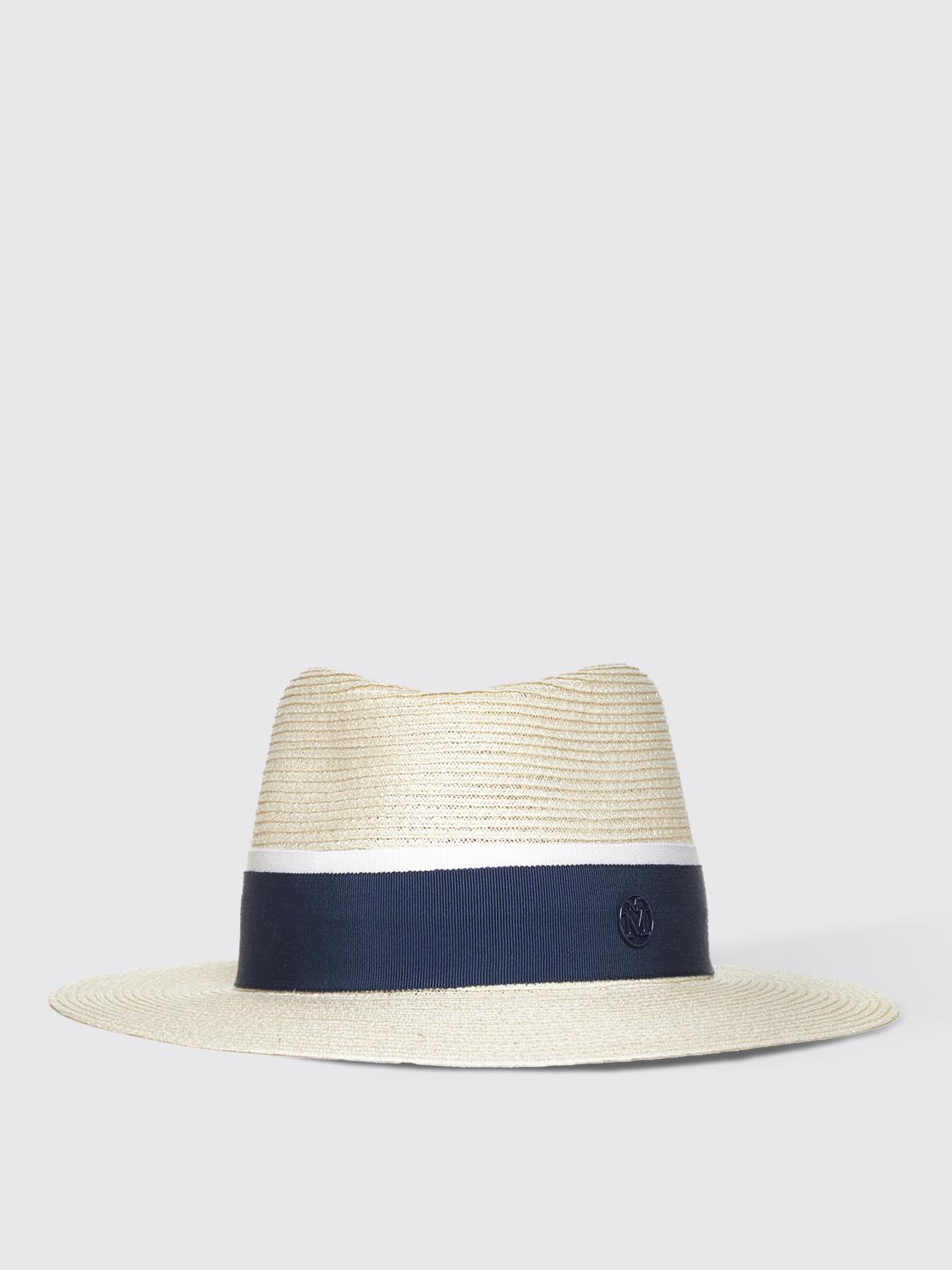 Maison Michel Hat MAISON MICHEL Woman colour Navy