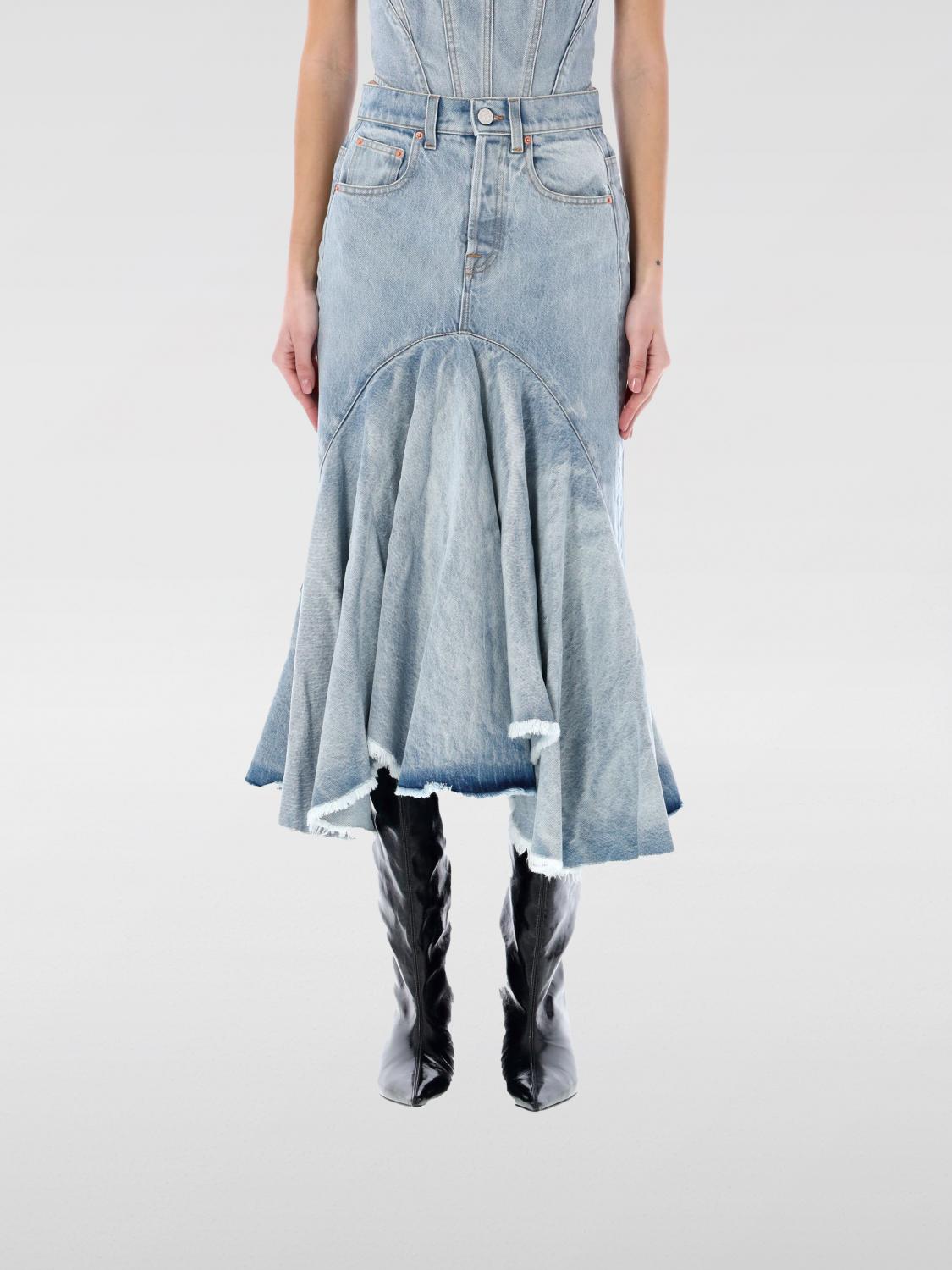 Vetements Skirt VETEMENTS Woman color Blue