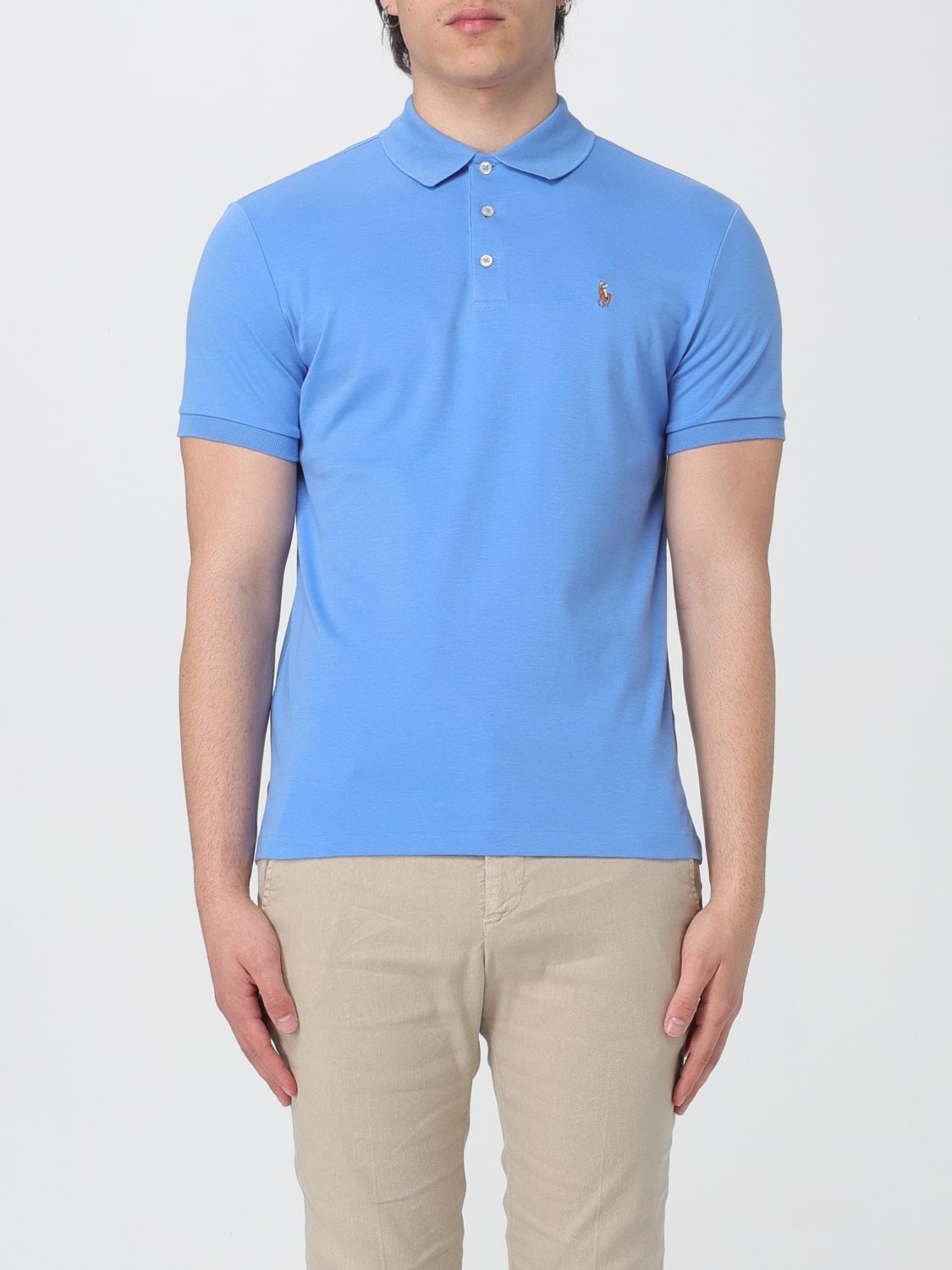 Polo Ralph Lauren Custom Slim Fit Pima Polo Shirt