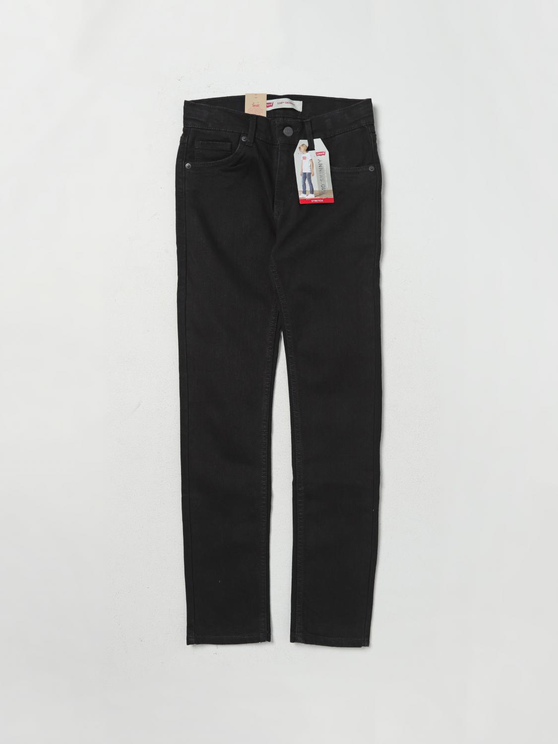 Levi's Trousers LEVI'S Kids colour Black