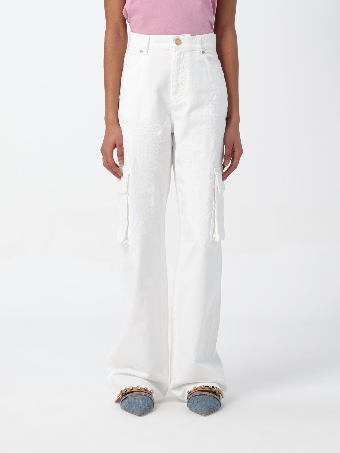 Pinko Jeans PINKO Woman colour White