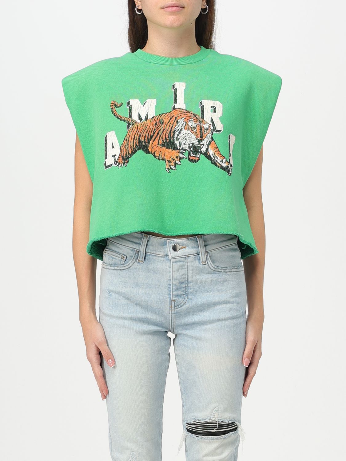 Amiri T-Shirt AMIRI Woman colour Green