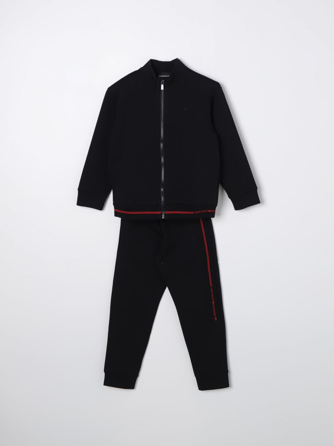 Emporio Armani Kids Tracksuit EMPORIO ARMANI KIDS Kids colour Black