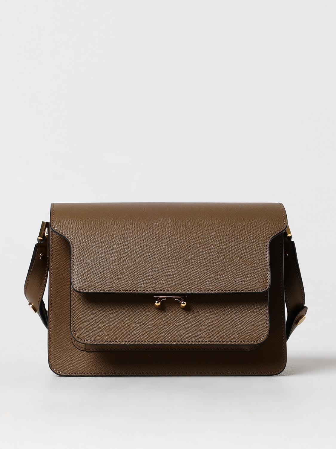 Marni Crossbody Bags MARNI Woman color Dove Grey