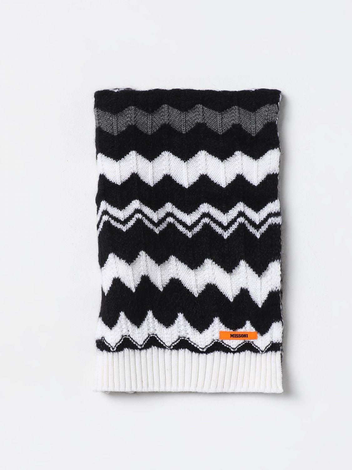 Missoni Scarf Boy MISSONI Kids colour Black