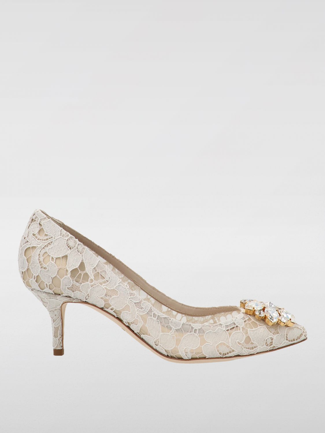 Dolce & Gabbana High Heel Shoes DOLCE & GABBANA Woman color White