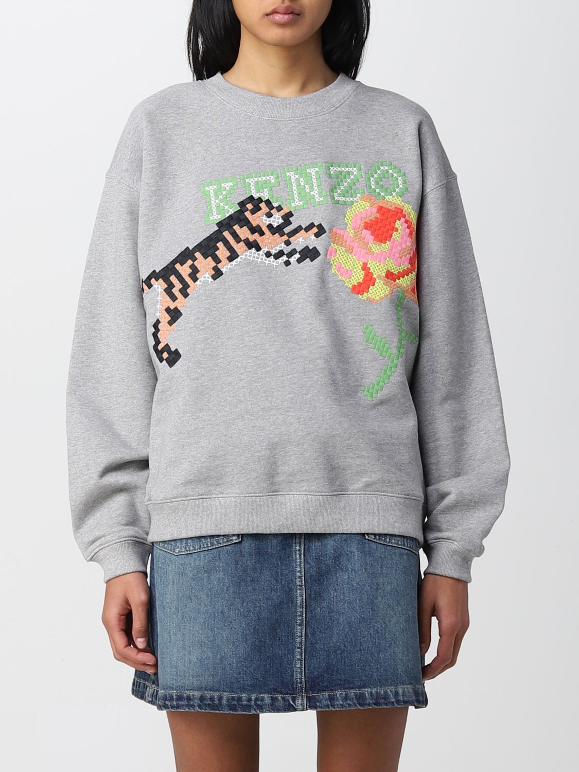 Kenzo Sweatshirt KENZO Woman colour Grey