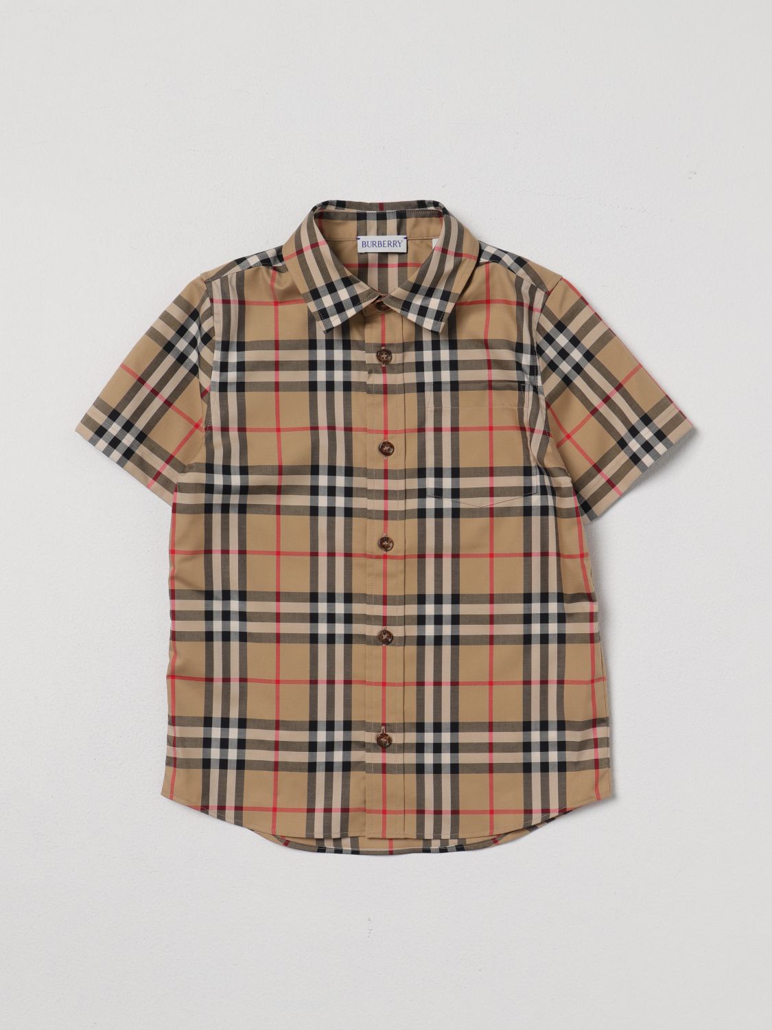 Burberry Kids Shirt BURBERRY KIDS Kids colour Beige