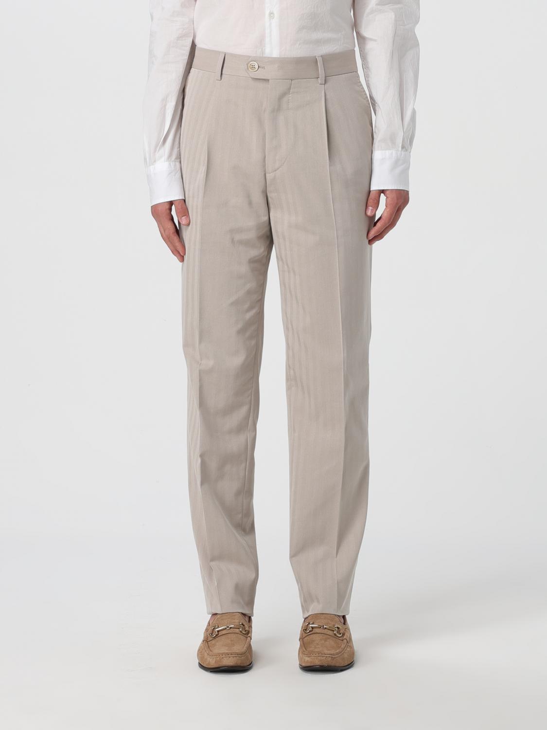 Brunello Cucinelli Trousers BRUNELLO CUCINELLI Men colour Sand