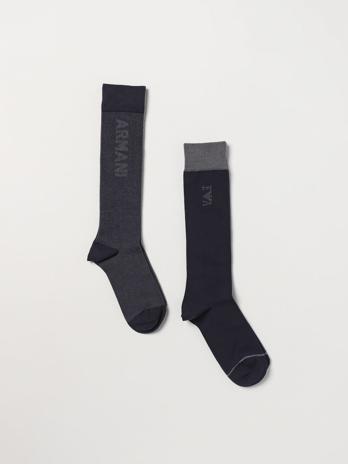 Emporio Armani Underwear Socks EMPORIO ARMANI UNDERWEAR Men colour Charcoal