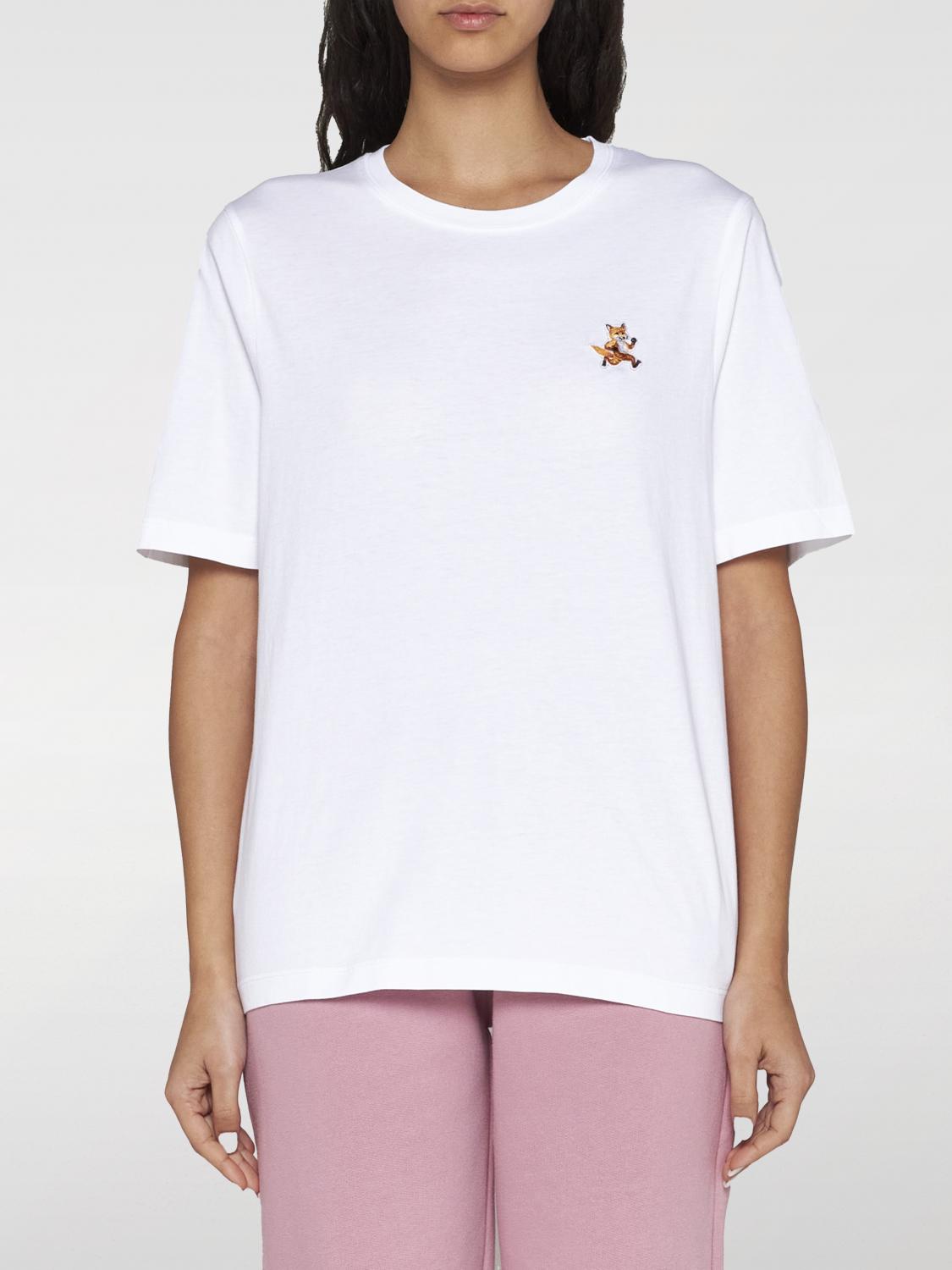 Maison Kitsuné T-Shirt MAISON KITSUNÉ Woman color White