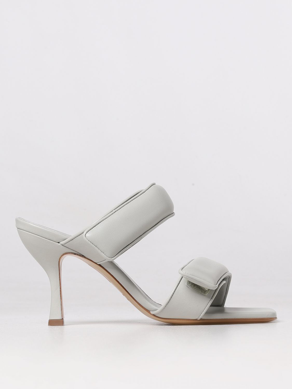 Gia Borghini Heeled Sandals GIA BORGHINI Woman colour Grey