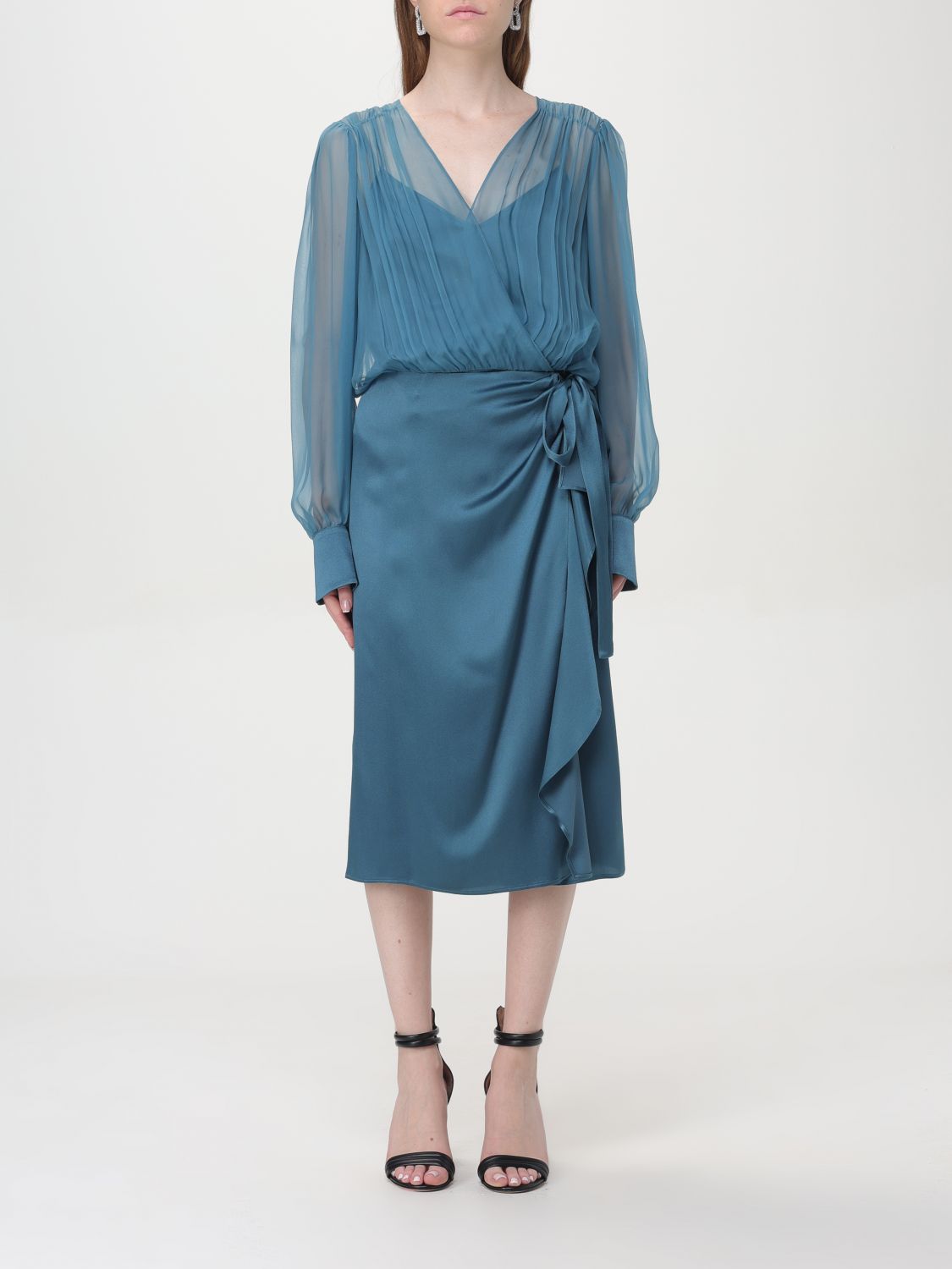 Alberta Ferretti Dress ALBERTA FERRETTI Woman color Teal