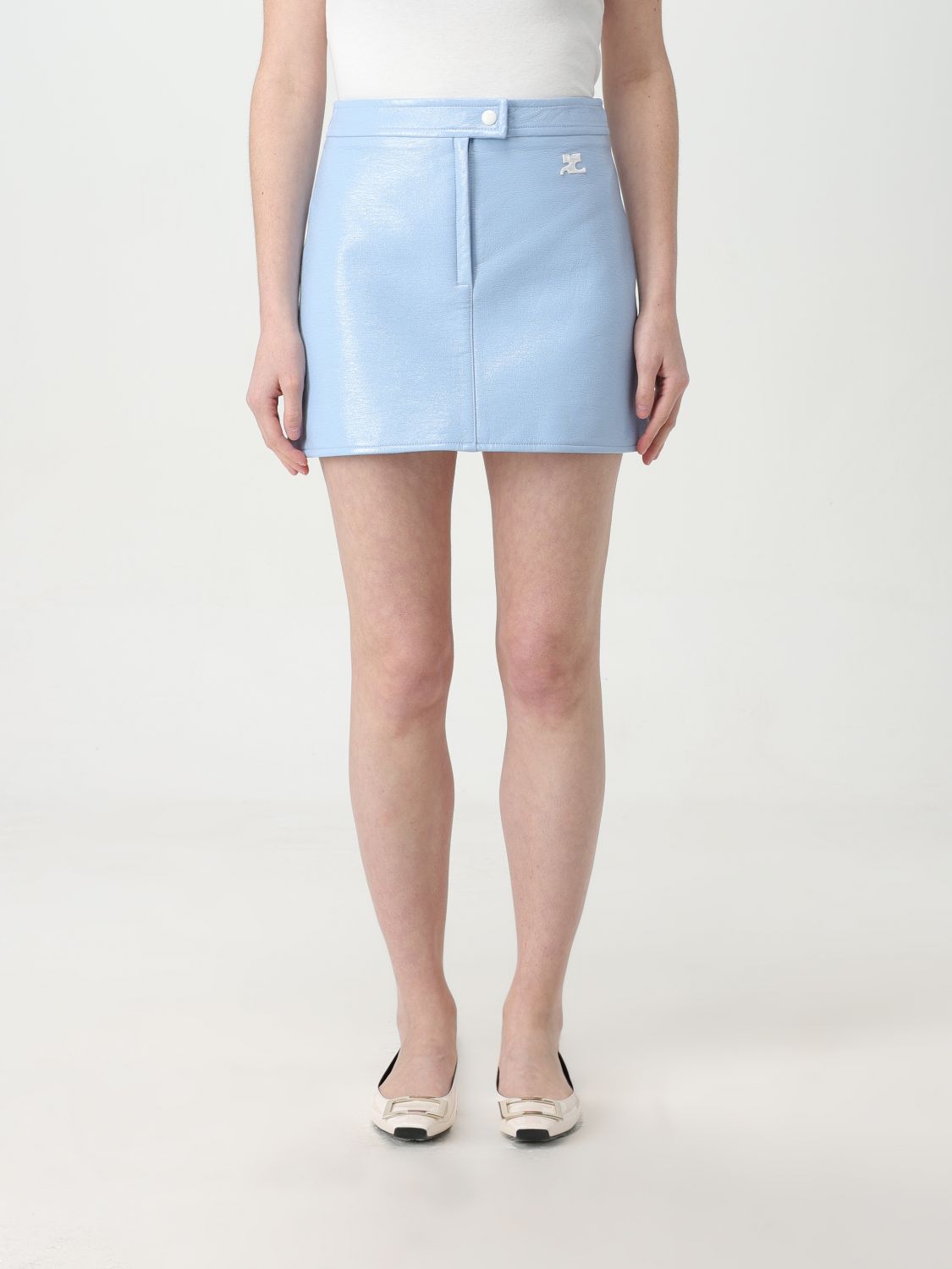 Courrèges Skirt COURRÈGES Woman colour Blue 1