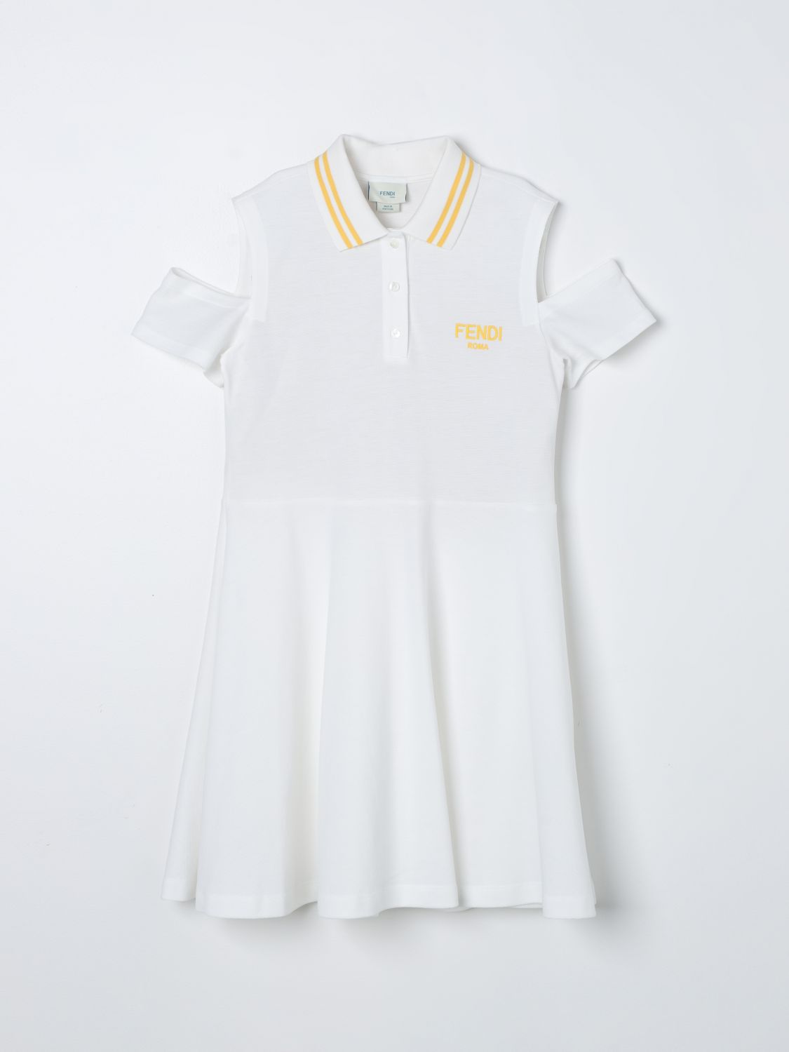 Fendi Kids Dress FENDI KIDS Kids colour White