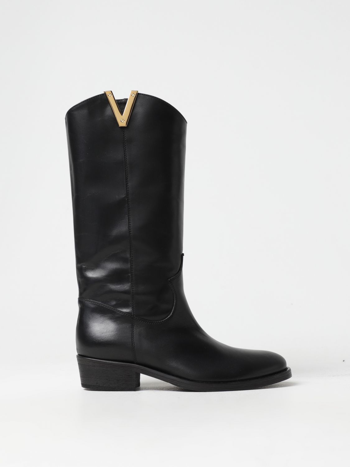 Via Roma 15 Boots VIA ROMA 15 Woman colour Black