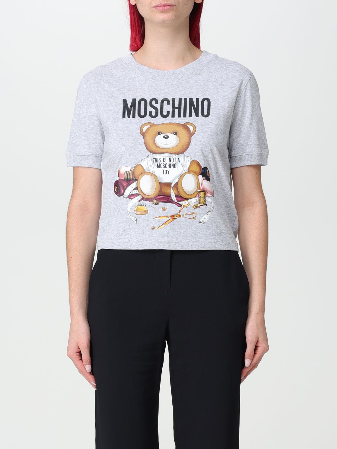 Moschino Couture T-Shirt MOSCHINO COUTURE Woman colour Grey