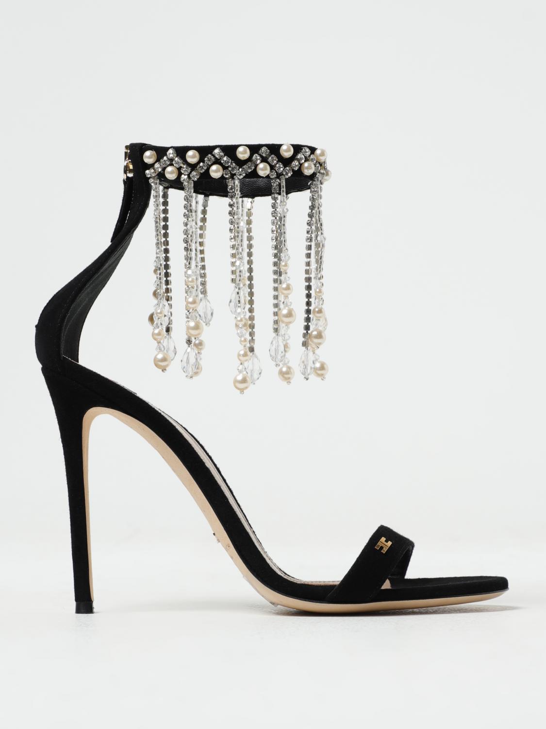 Elisabetta Franchi Heeled Sandals ELISABETTA FRANCHI Woman colour Black