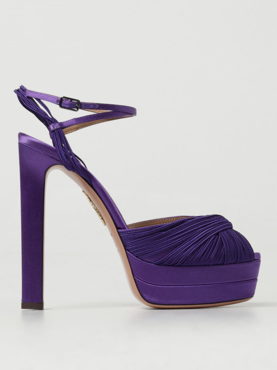 Aquazzura Heeled Sandals AQUAZZURA Woman colour Violet
