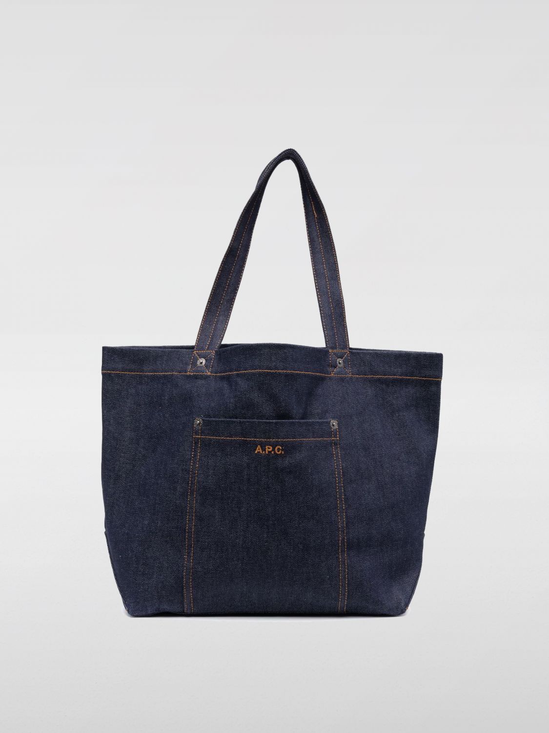 A.P.C. Shoulder Bag A. P.C. Woman color Denim