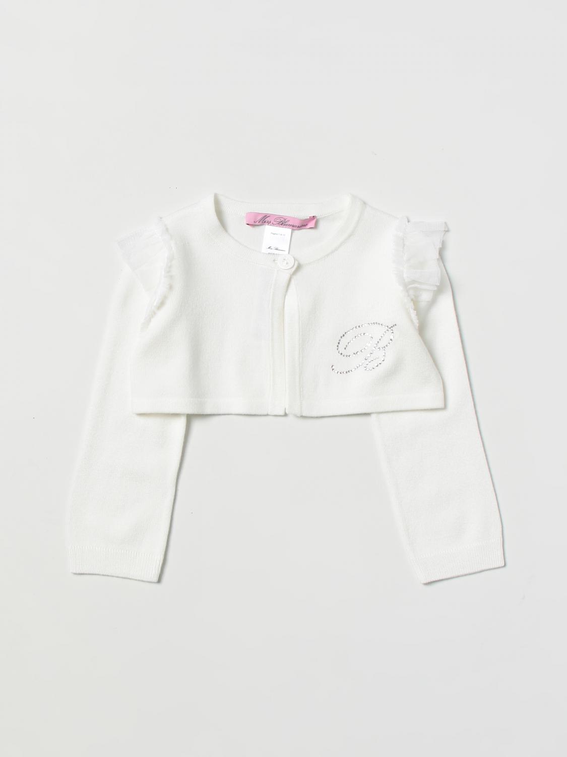 Miss Blumarine Jumper MISS BLUMARINE Kids colour White