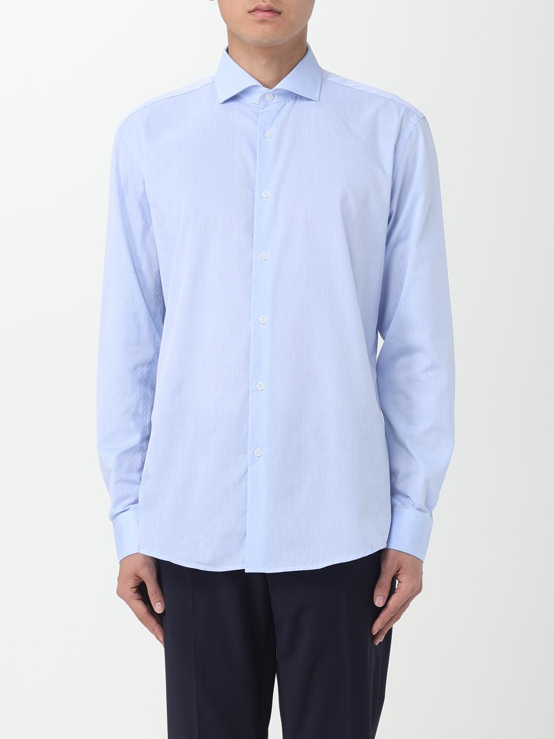 Daniele Alessandrini Shirt DANIELE ALESSANDRINI Men colour Gnawed Blue