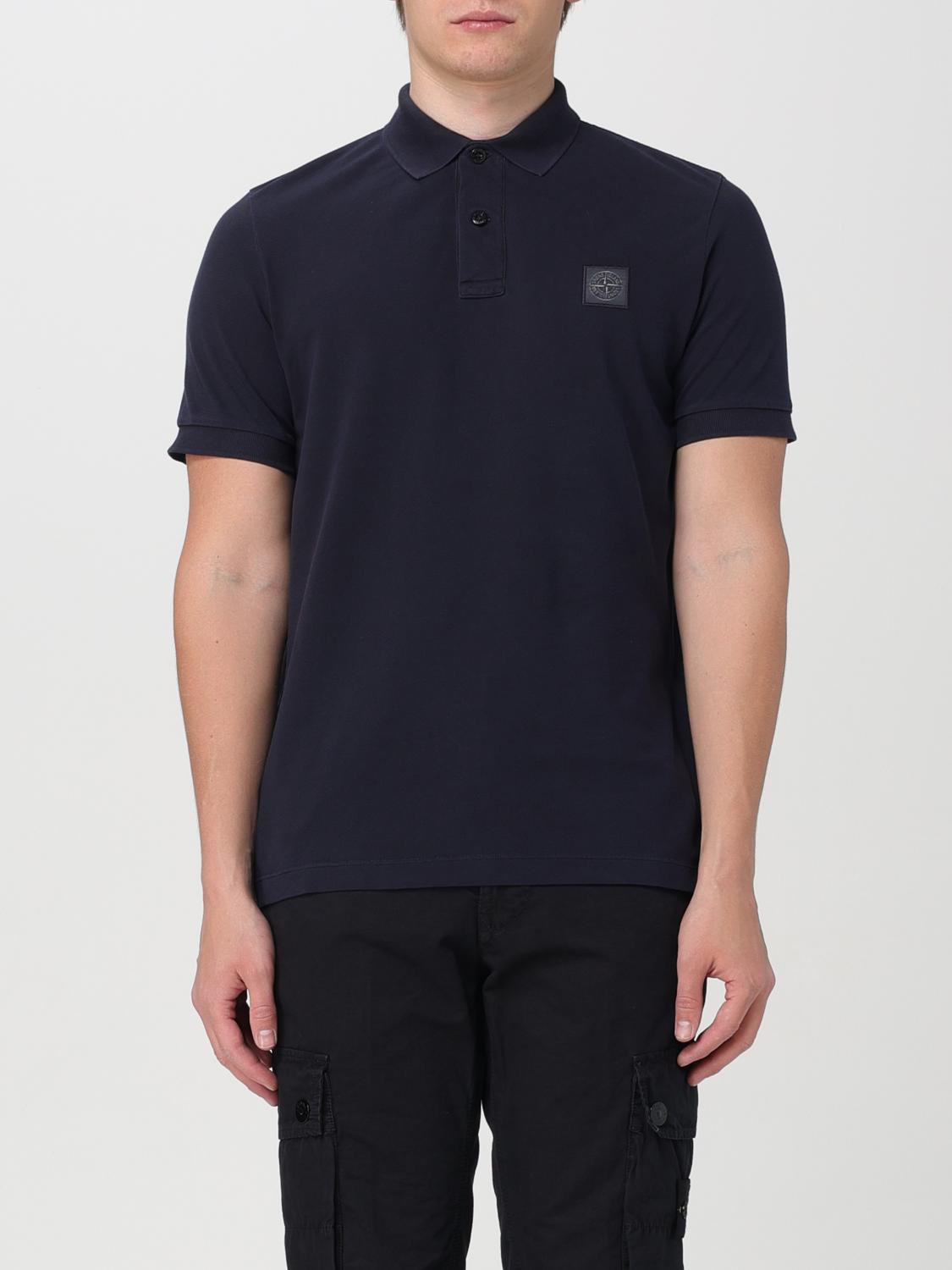 Stone Island Polo Shirt STONE ISLAND Men colour Blue