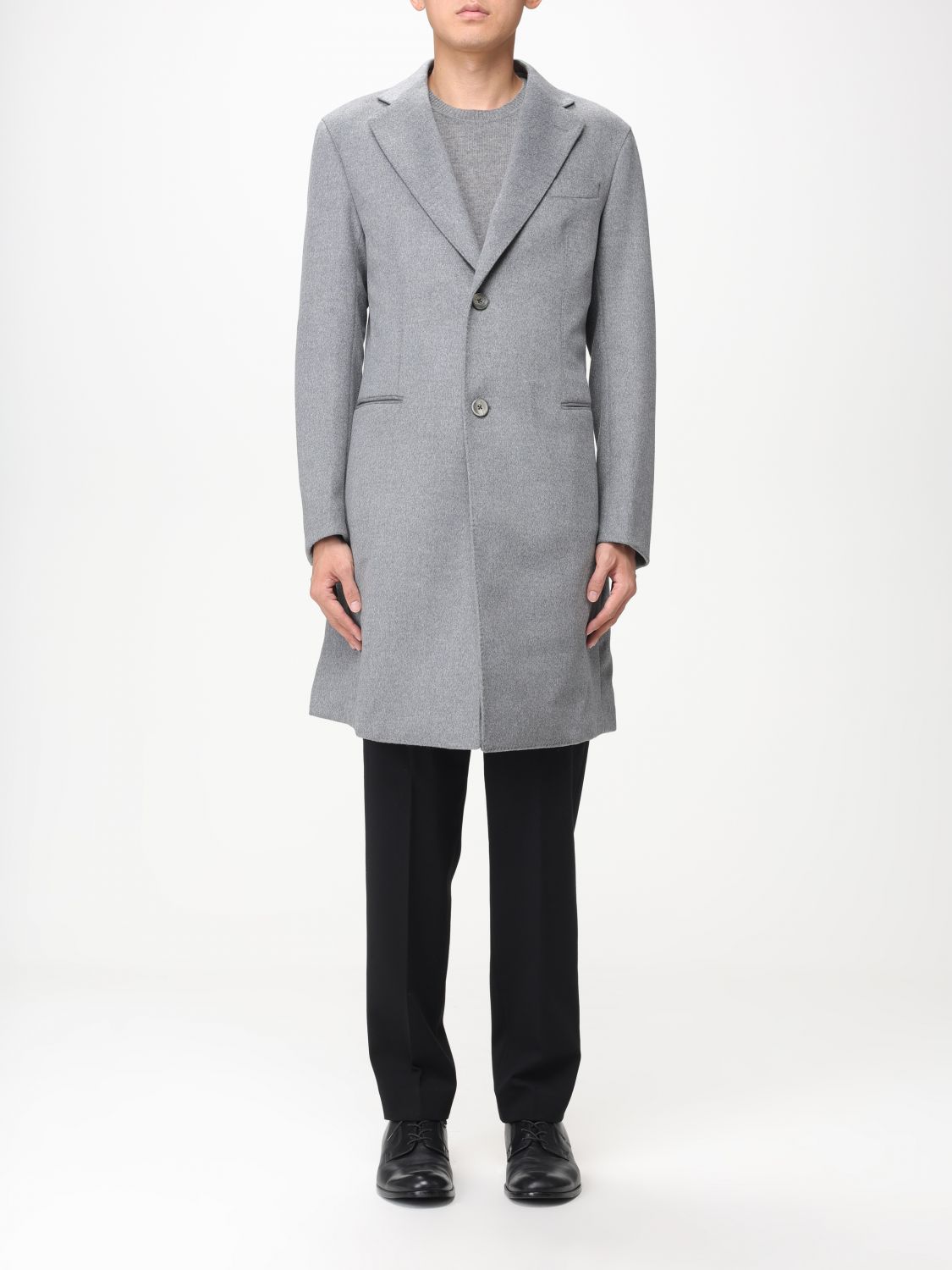 Emporio Armani Coat EMPORIO ARMANI Men colour Grey