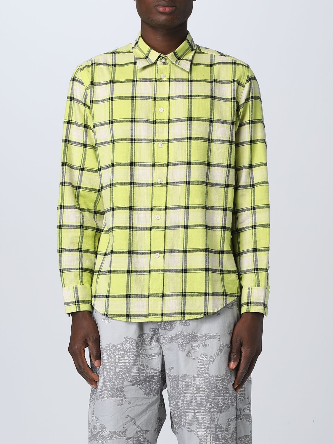 Diesel Shirt DIESEL Men colour Lime